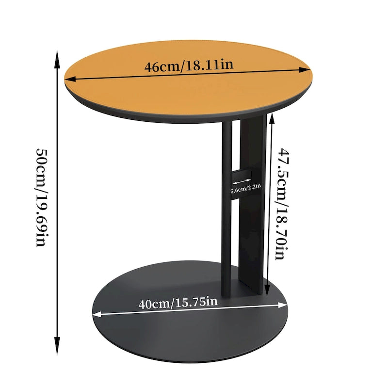 Table Basse Carrée Moderne avec Tiroirs, Table d'Appoint Blanche Style Mecha