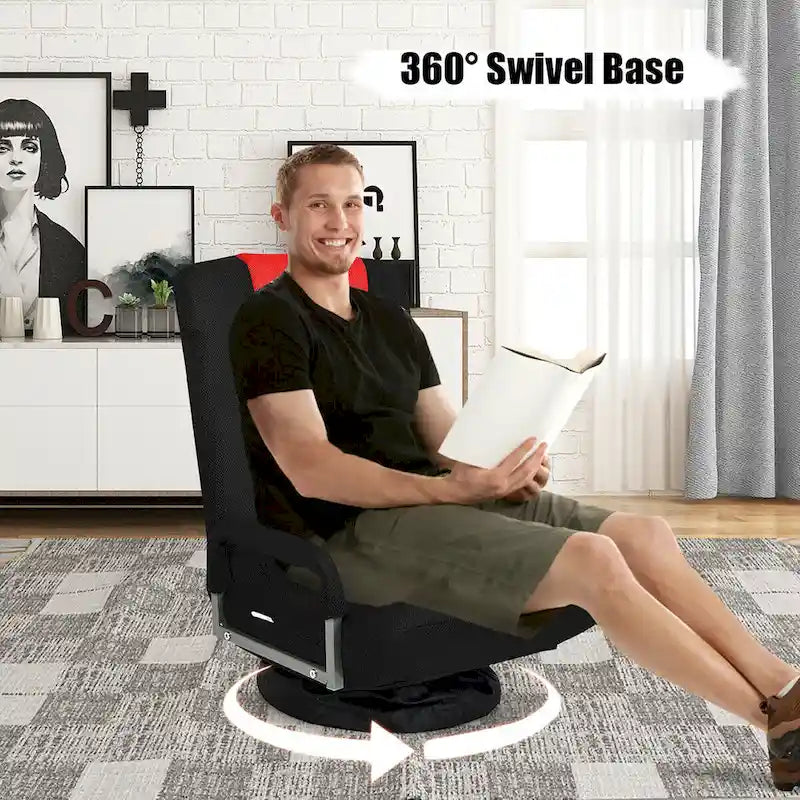 Fauteuil de jeu au sol pivotant à 360 degrés
