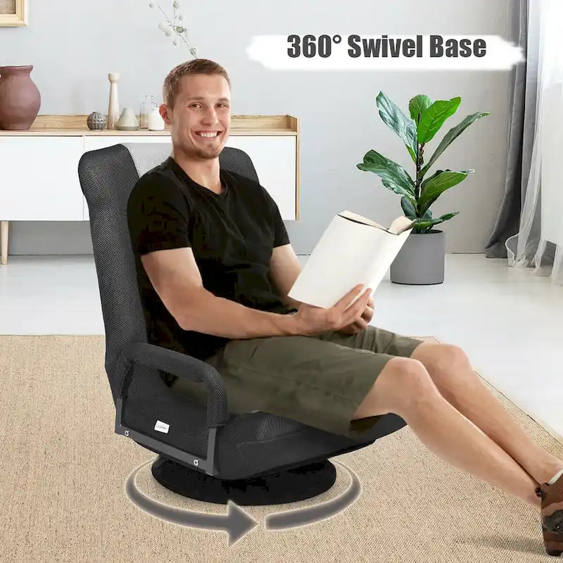 Fauteuil de jeu au sol pivotant à 360 degrés