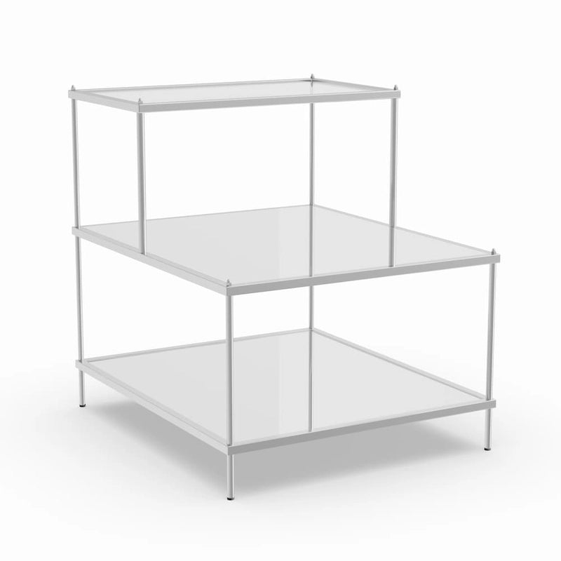 Table d'appoint miroir