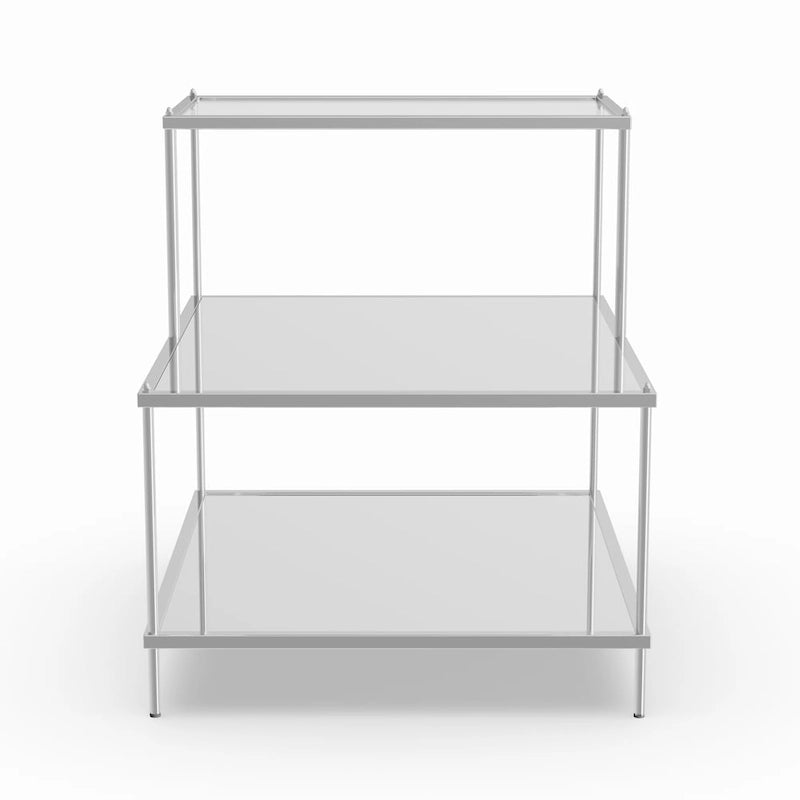 Table d'appoint miroir