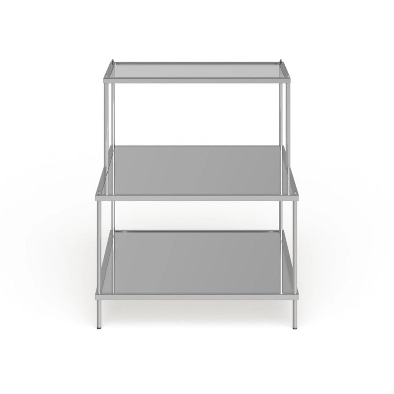 Table d'appoint miroir