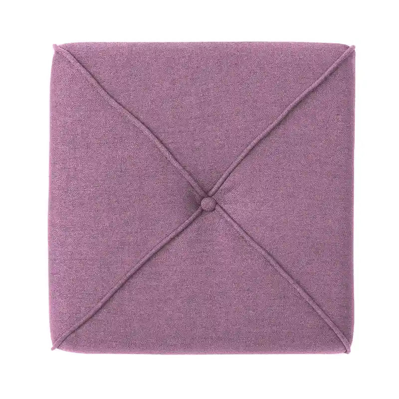 Ottoman carré en tissu