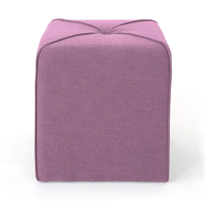 Ottoman carré en tissu