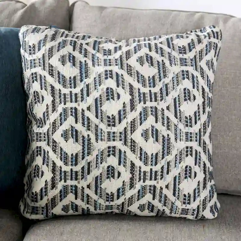 Canapé d'angle en chenille de style transitionnel avec accoudoirs évasés