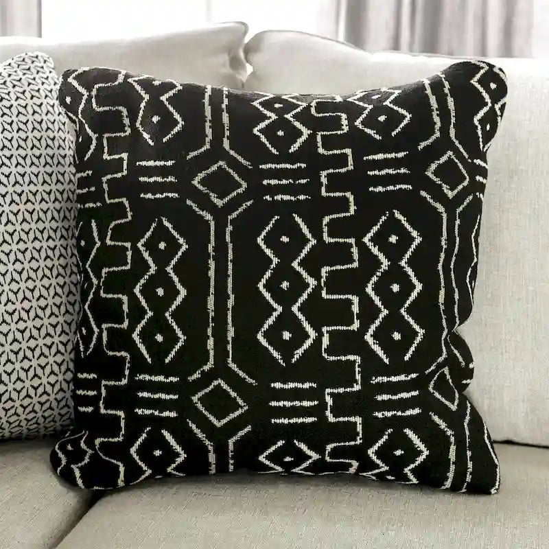 Canapé d'angle en chenille de style transitionnel avec accoudoirs évasés