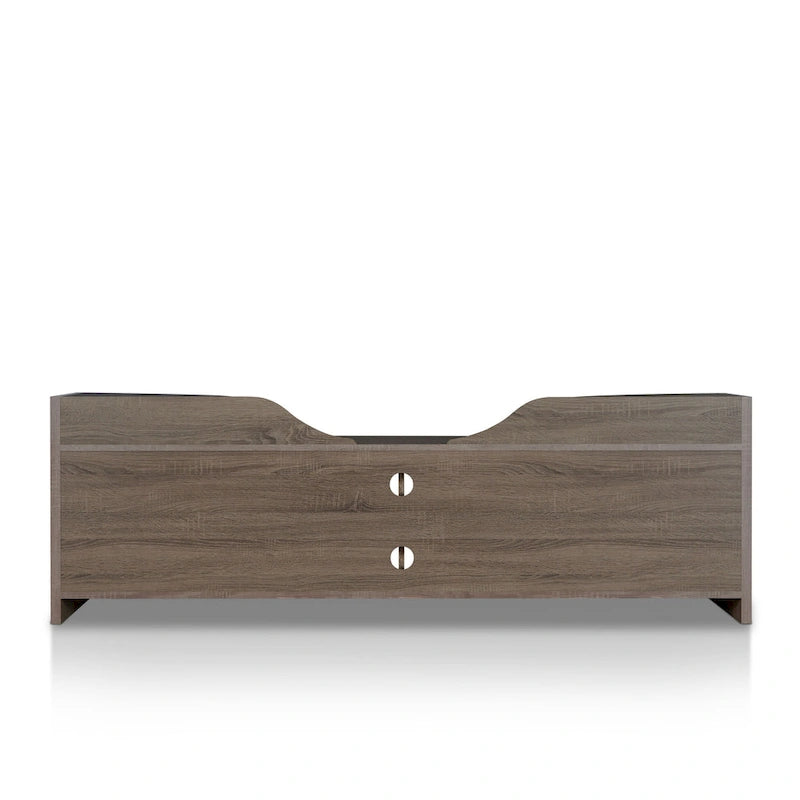 Meuble TV multifonctionnel de style rustique