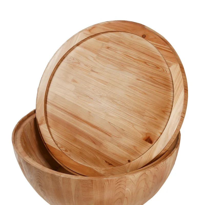 Table basse en forme de seau, style vintage, pour salon