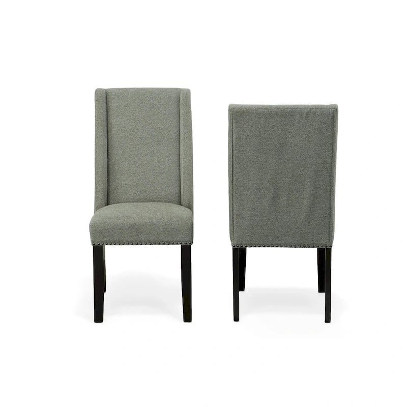 Chaise de salle à manger capitonnée