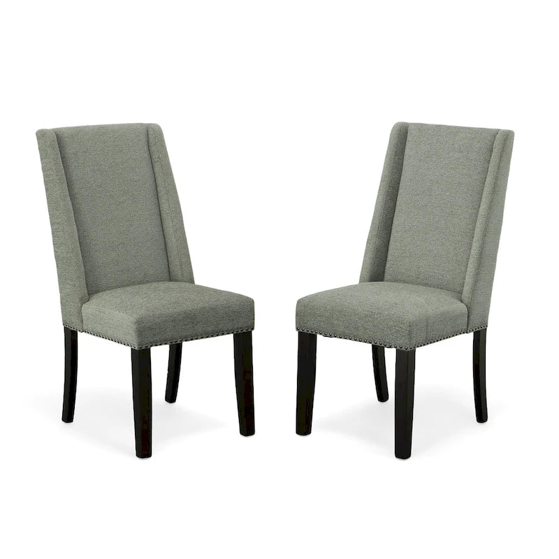 Chaise de salle à manger capitonnée