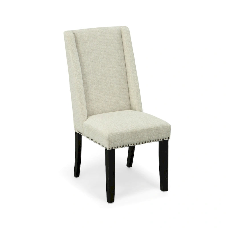 Chaise de salle à manger capitonnée