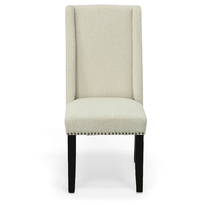 Chaise de salle à manger capitonnée