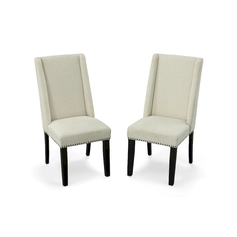 Chaise de salle à manger capitonnée