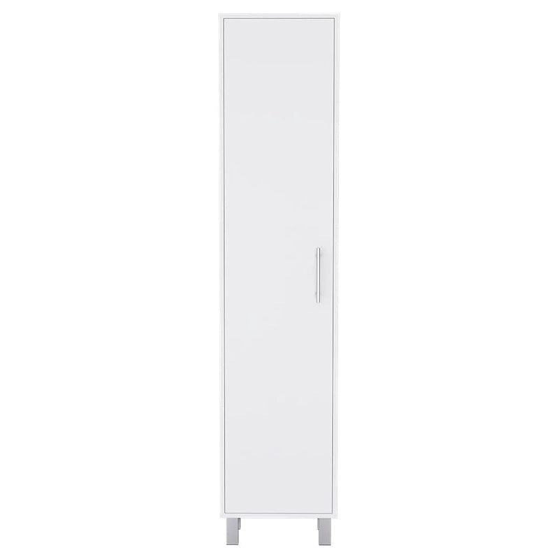 Armoire de rangement haute à 5 étagères, Balai de placard