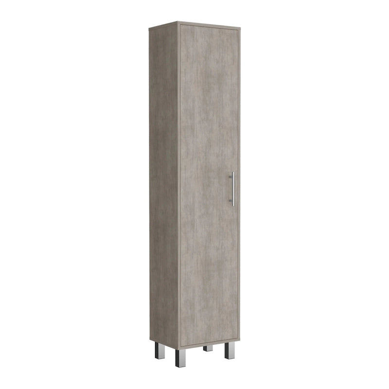 Armoire de rangement haute à 5 étagères, Balai de placard