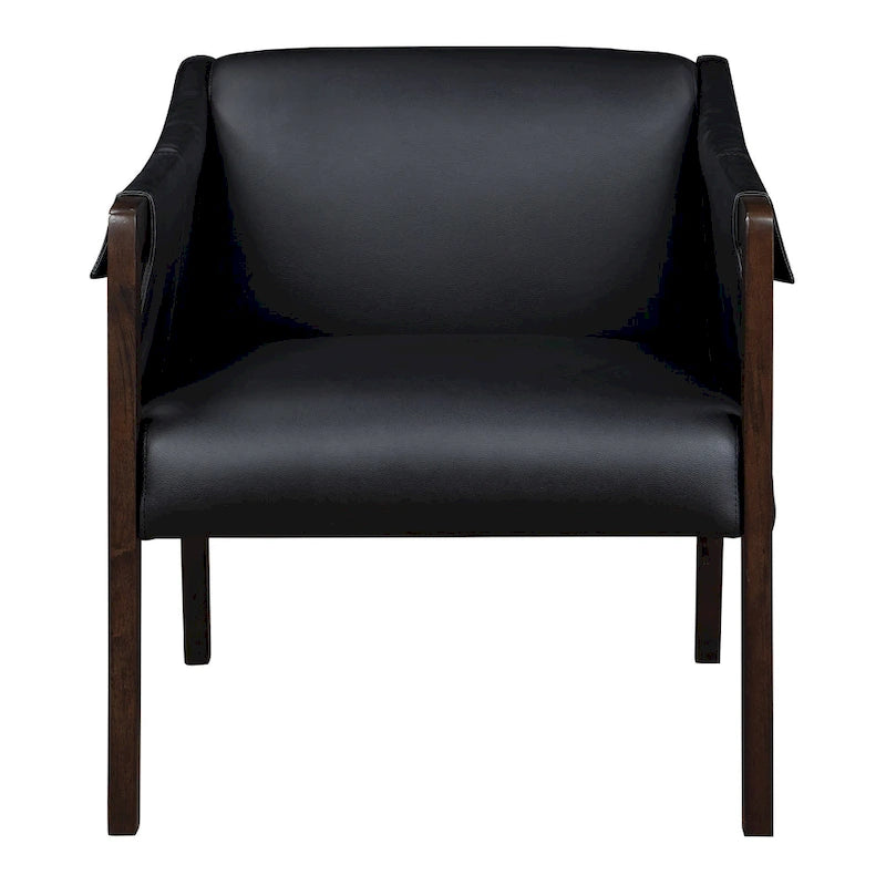 Chaise de loisirs en similicuir