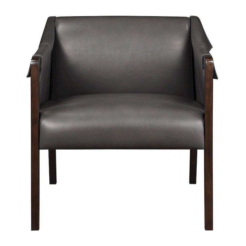 Chaise de loisirs en similicuir