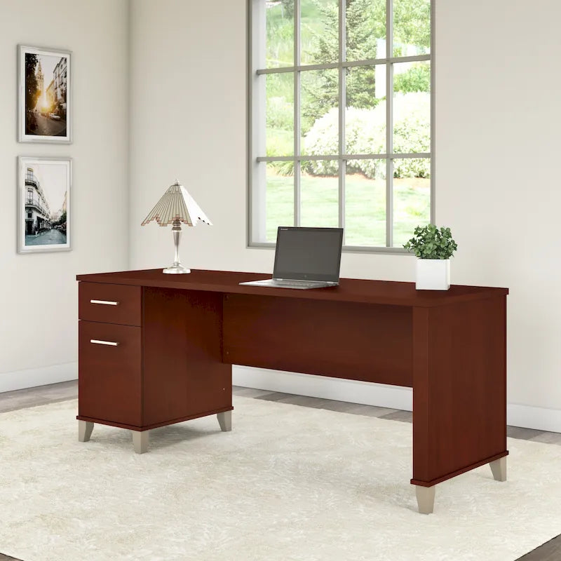 Bureau avec tiroirs de rangement