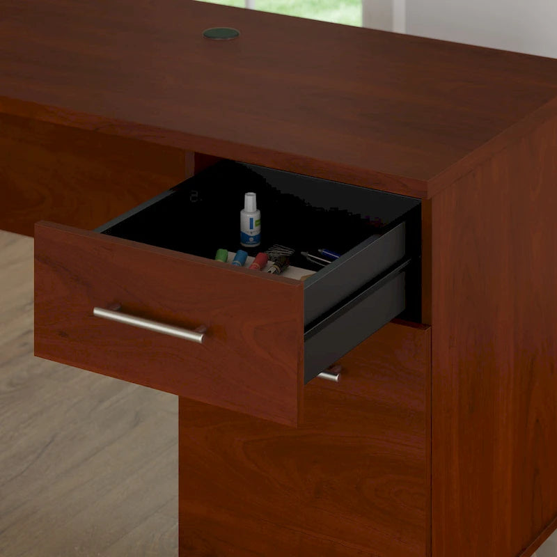 Bureau avec tiroirs de rangement