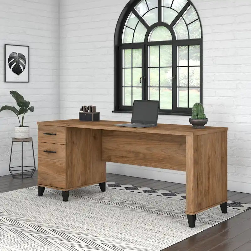 Bureau avec tiroirs de rangement