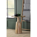 Table d'appoint piédestal ronde