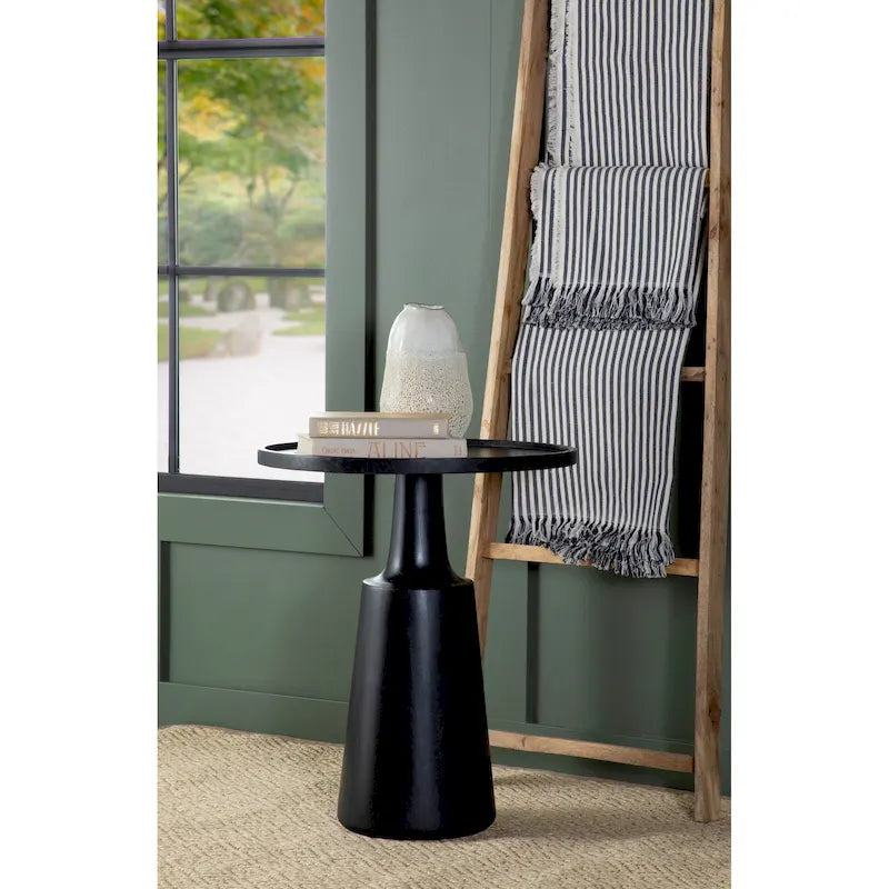 Table d'appoint piédestal ronde