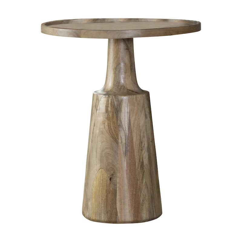 Table d'appoint piédestal ronde