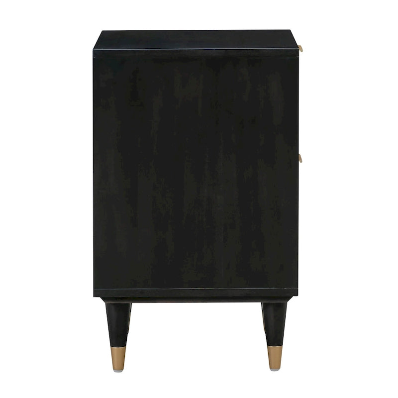 Table de chevet en rotin