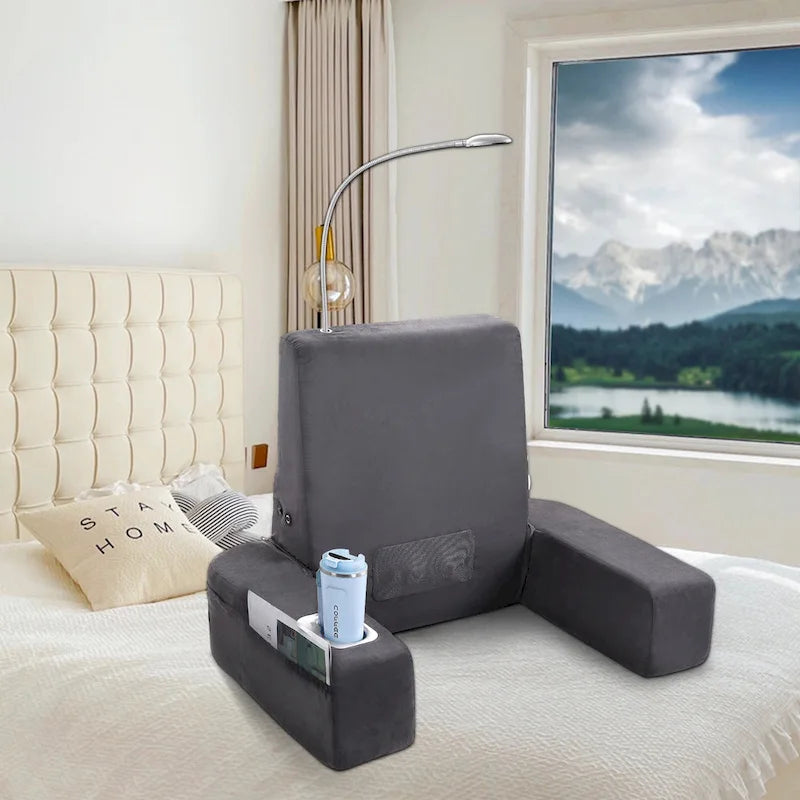 Chaise longue de lit à dossier avec massage Shiatsu chauffant