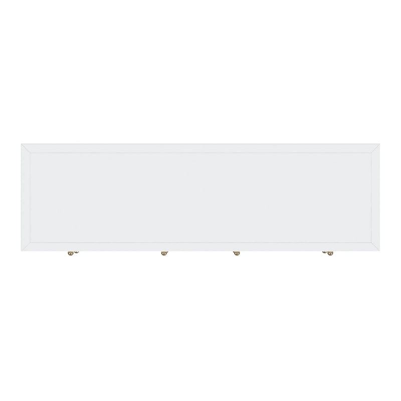 Commode large en bois à 6 tiroirs
