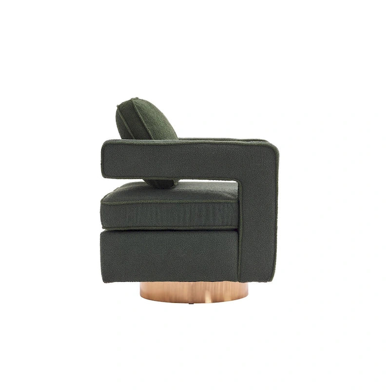 Fauteuil pivotant de salon