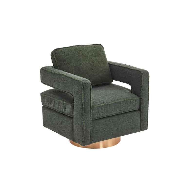 Fauteuil pivotant de salon