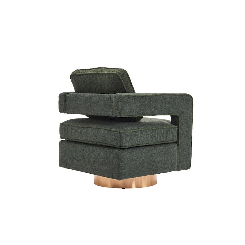 Fauteuil pivotant de salon
