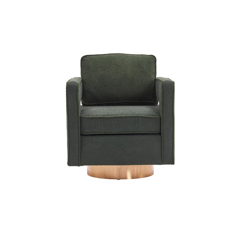 Fauteuil pivotant de salon