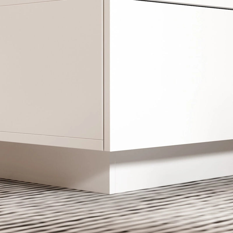 Fonctionnalité et élégance : Table basse moderne à LED avec plateau en verre