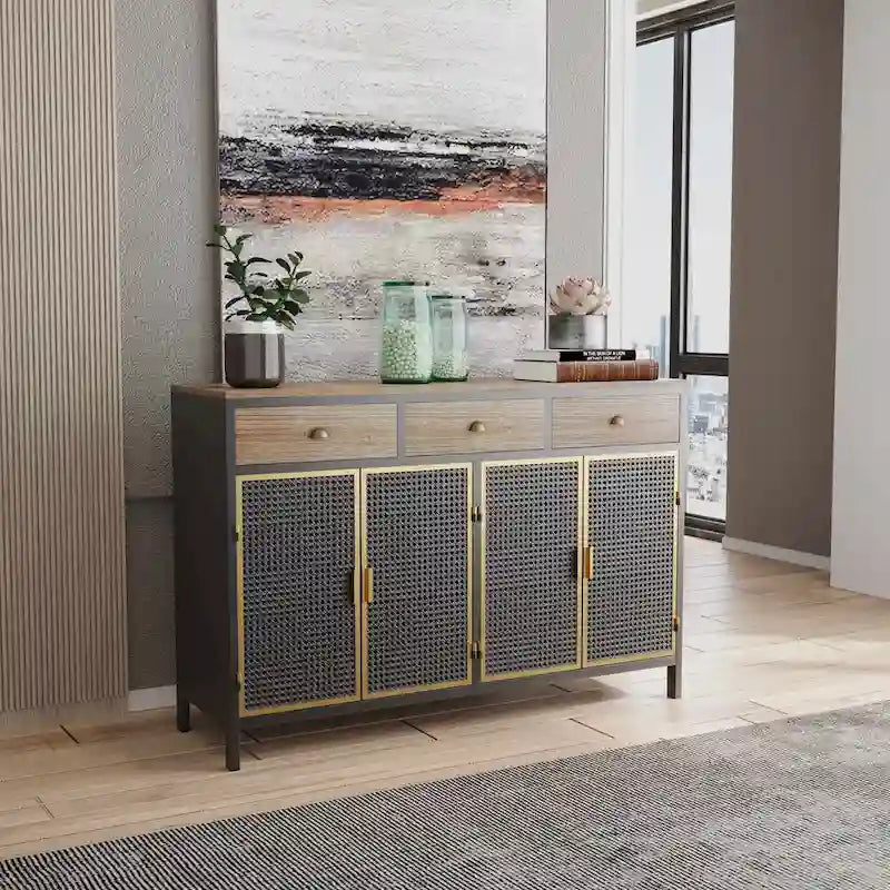 Bahut de style moderne (avec tiroir supérieur)