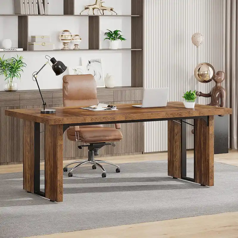 Bureau de direction, Grand poste de travail de bureau informatique