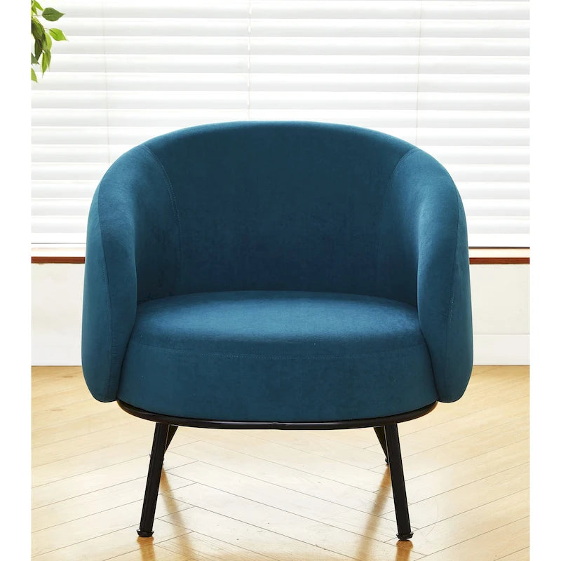 Fauteuil d'appoint d'intérieur Barrel Back Mid-Century