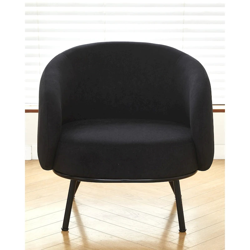 Fauteuil d'appoint d'intérieur Barrel Back Mid-Century