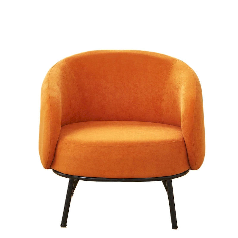 Fauteuil d'appoint d'intérieur Barrel Back Mid-Century