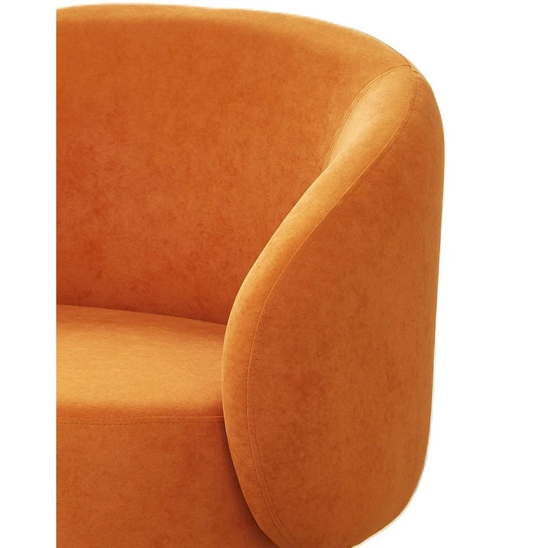 Fauteuil d'appoint d'intérieur Barrel Back Mid-Century