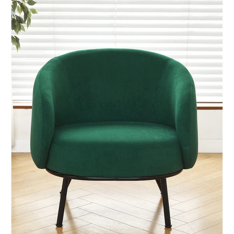 Fauteuil d'appoint d'intérieur Barrel Back Mid-Century