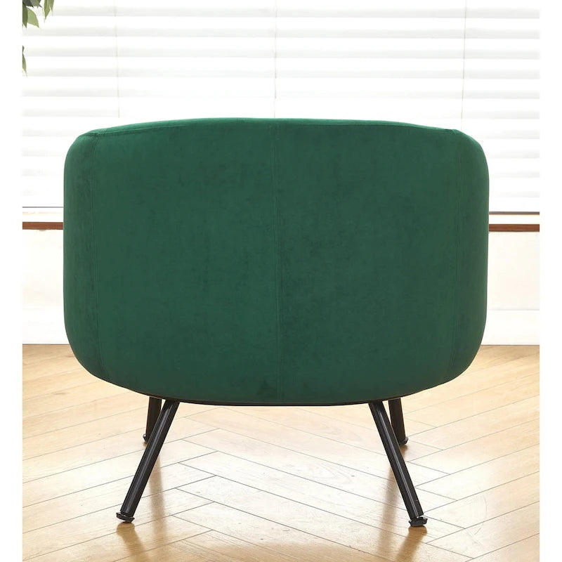 Fauteuil d'appoint d'intérieur Barrel Back Mid-Century