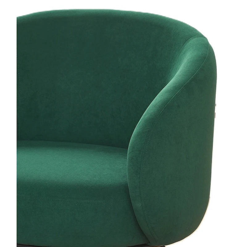 Fauteuil d'appoint d'intérieur Barrel Back Mid-Century