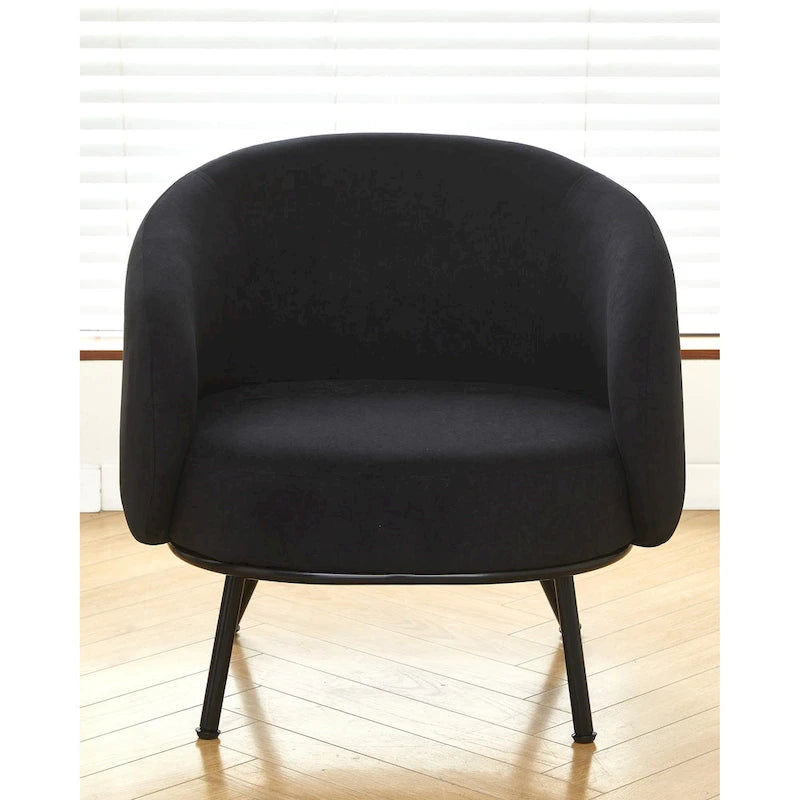 Fauteuil d'appoint d'intérieur Barrel Back Mid-Century