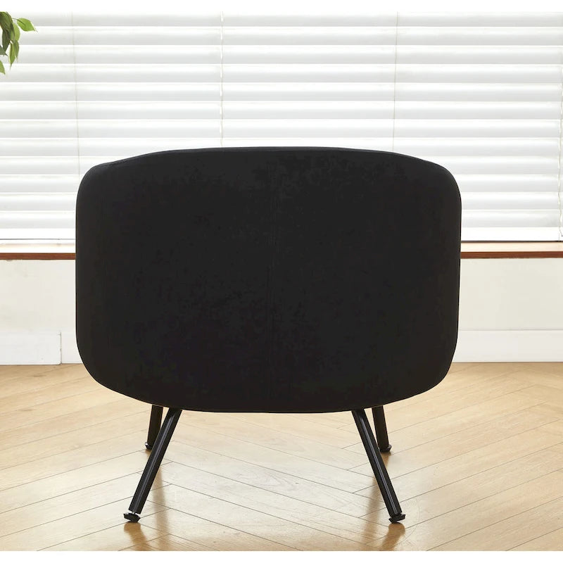 Fauteuil d'appoint d'intérieur Barrel Back Mid-Century