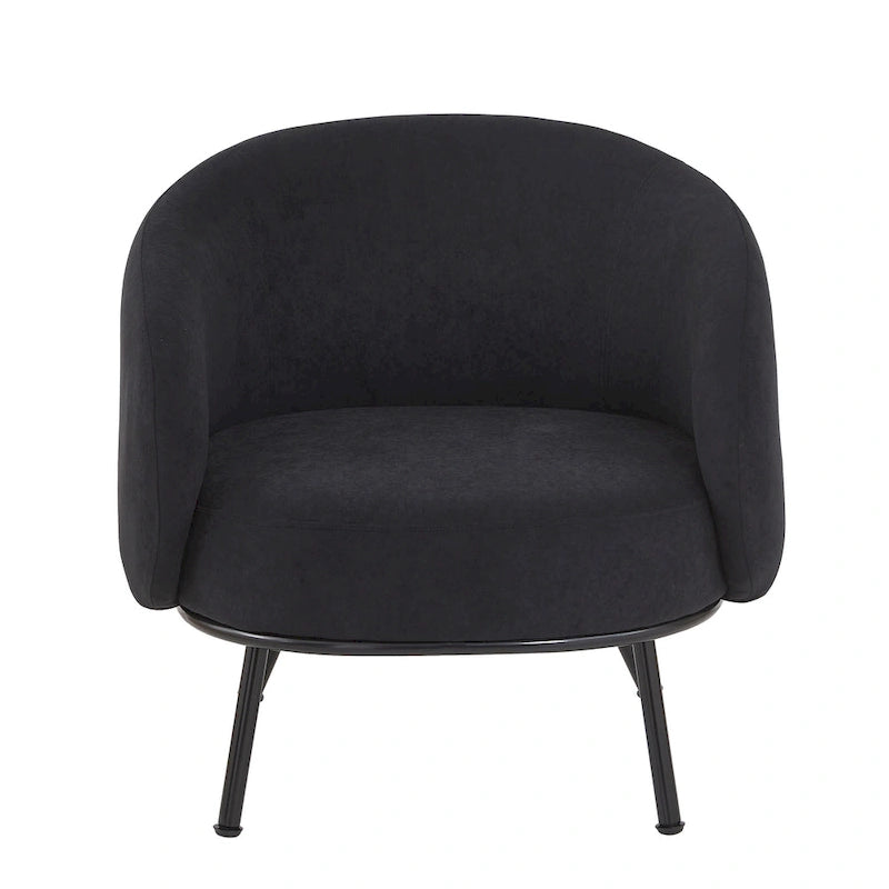 Fauteuil d'appoint d'intérieur Barrel Back Mid-Century