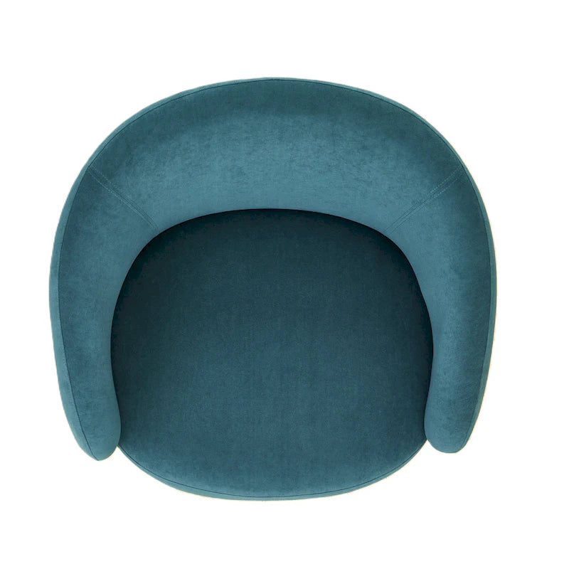 Fauteuil d'appoint d'intérieur Barrel Back Mid-Century