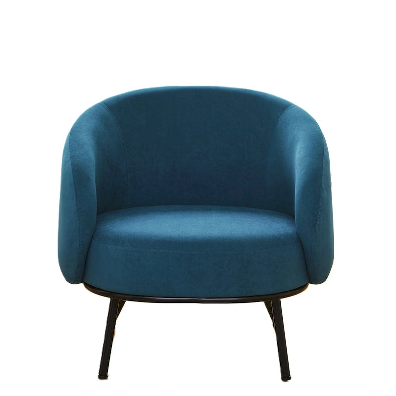 Fauteuil d'appoint d'intérieur Barrel Back Mid-Century