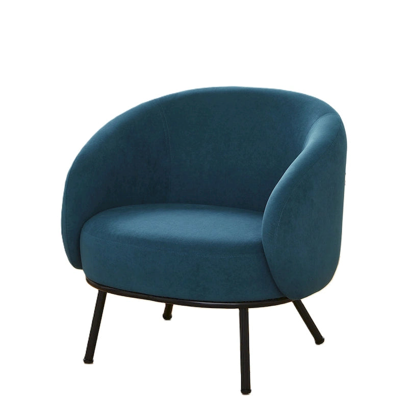 Fauteuil d'appoint d'intérieur Barrel Back Mid-Century
